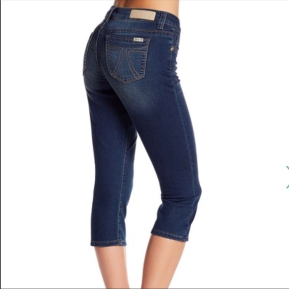 Seven7 Cropped Slightly Distressed Jeans - Picture 4 of 8